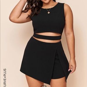 SHEIN Tank & Skirt Set